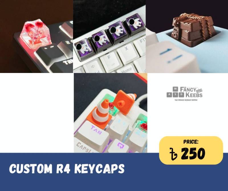 Custom R4 Keycaps