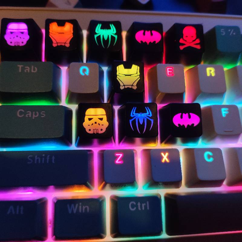 R4 PBT Backlit Keycaps- Single