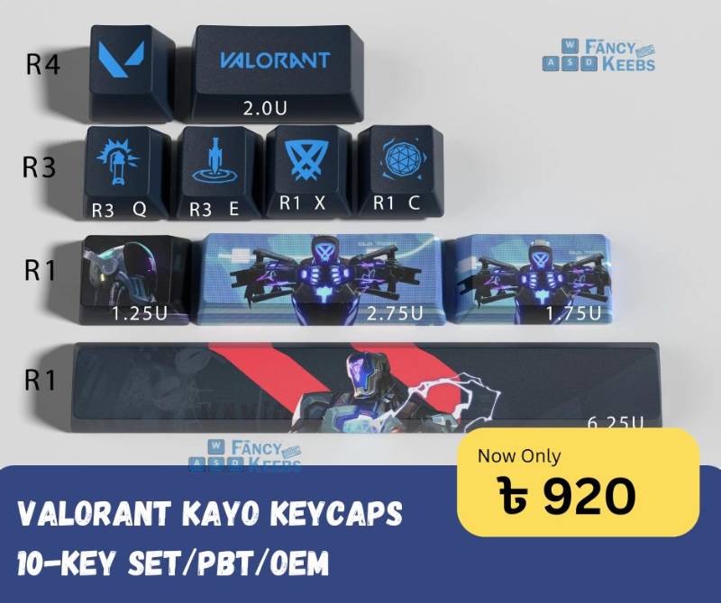 10 Key VALORANT SET- KayO