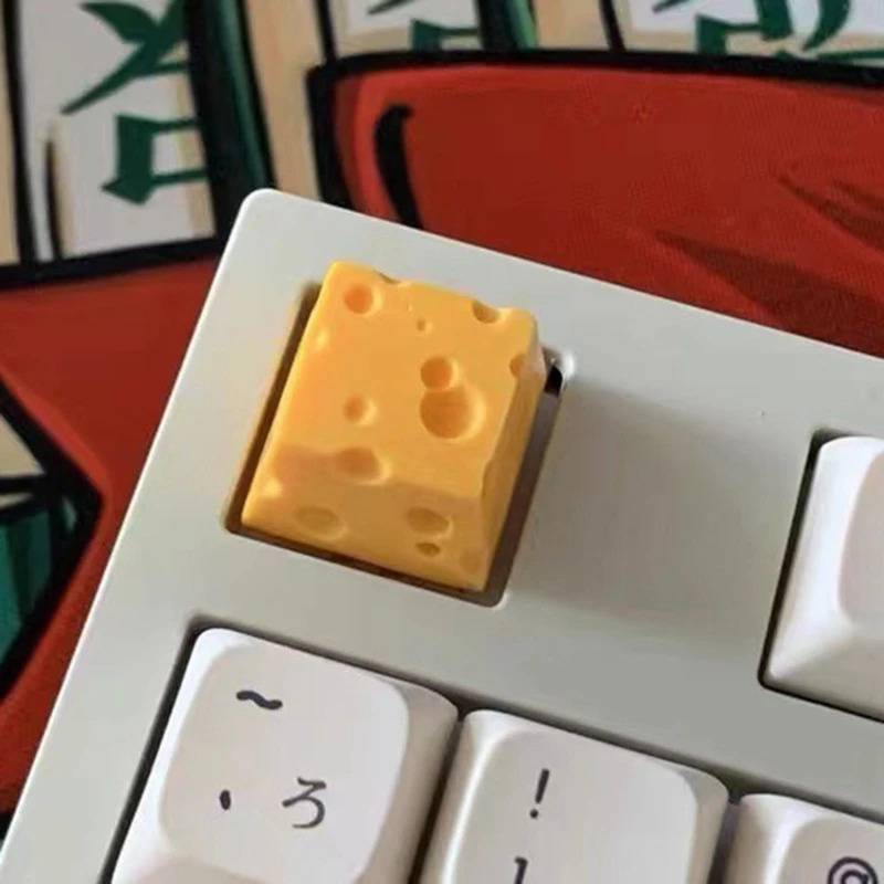 Cheese R4 Resin Keycaps