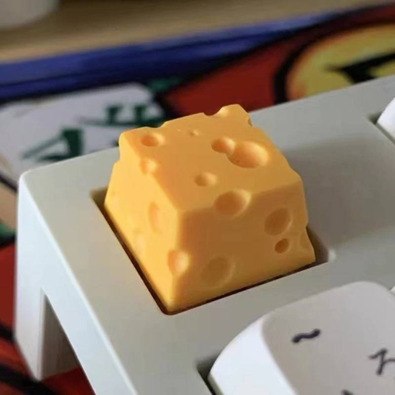 Cheese R4 Resin Keycaps