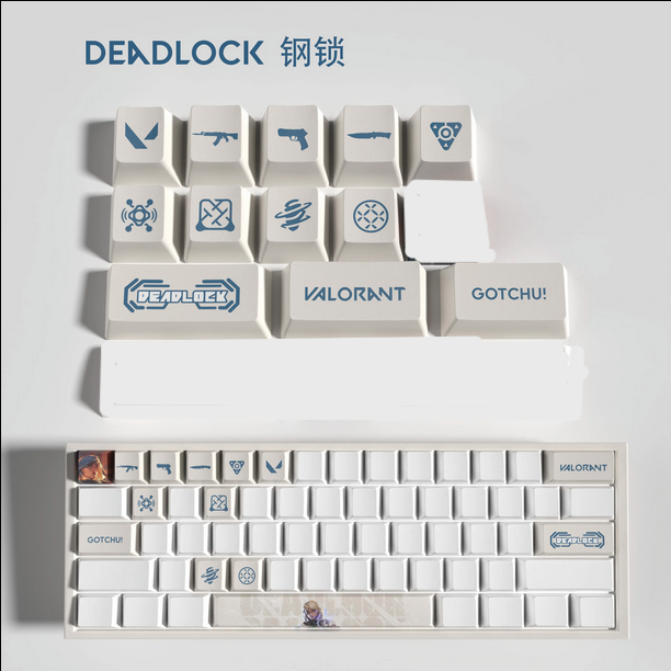 12 Key Valorant Set Keycaps- DEADLOCK