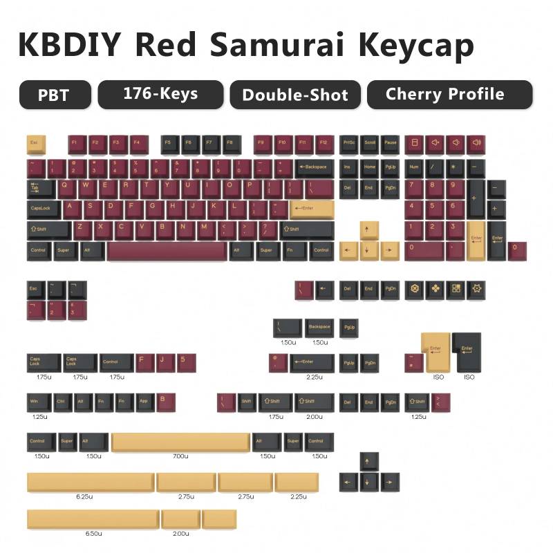 GMK Red Samurai