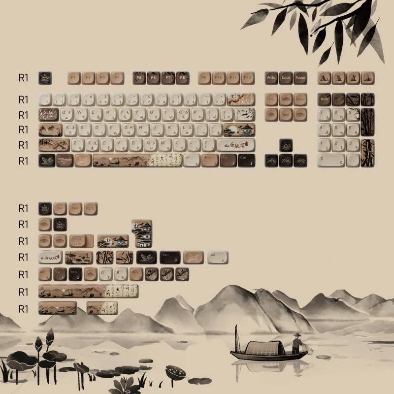 Akko Mountain Seclusion 140 Keys - MOA