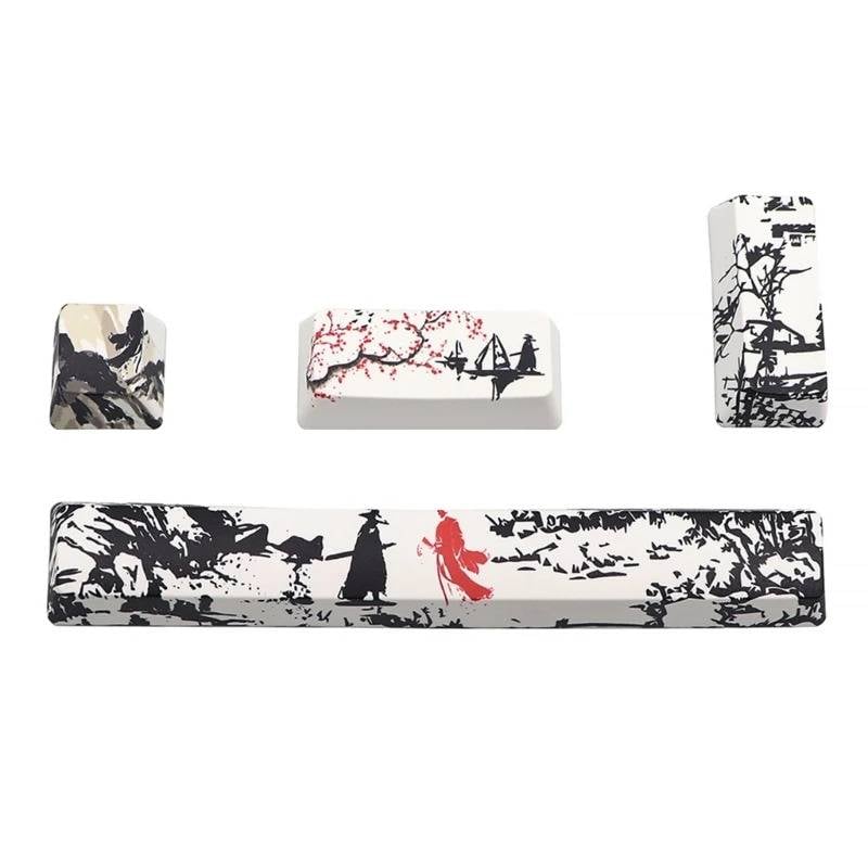 PBT 4pcs Set With Spacebar- Samurai