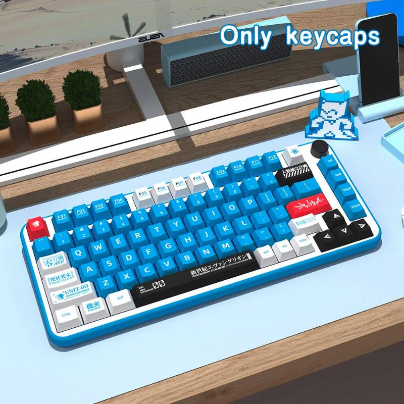 156Keys EVA-00 Keycaps - Cherry Profile