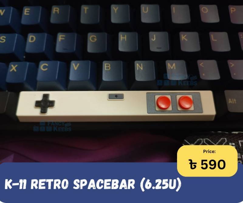 K-11 Retro Spacebar 6.25u