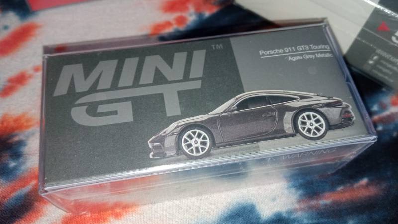 #373 Porsche 911 GT3 Touring Agate Grey Metallic