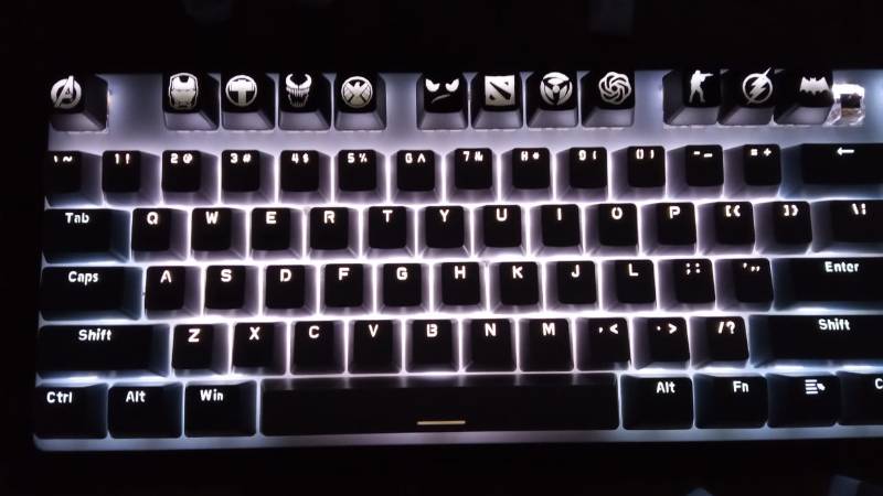 R4 ABS Backlit Keycaps- Set of 12  Keys