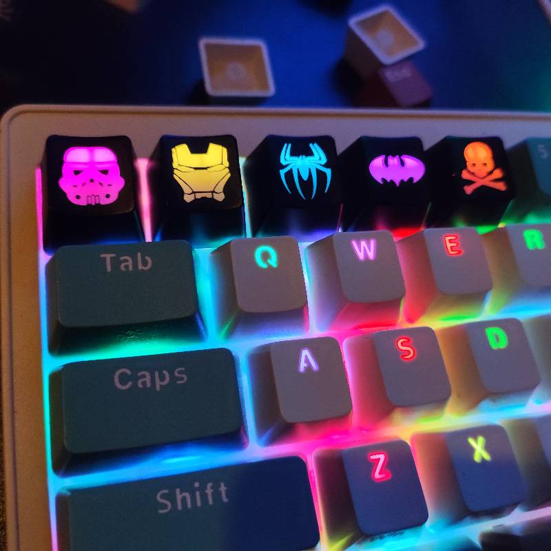 R4 PBT Backlit Keycaps- Single