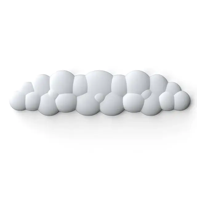 Wrist Rest - Cloud Shape - White