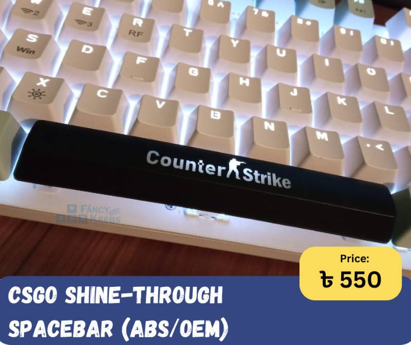 CSGO Shine-Through Spacebar 6.25u