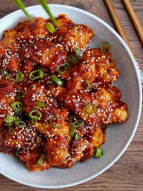 Spicy Korean chicken