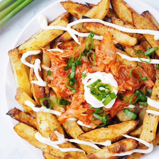 Kimchi fries