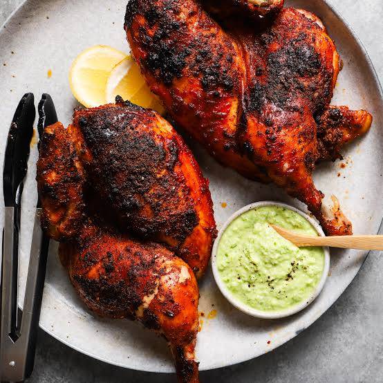 Korean roasted chicken