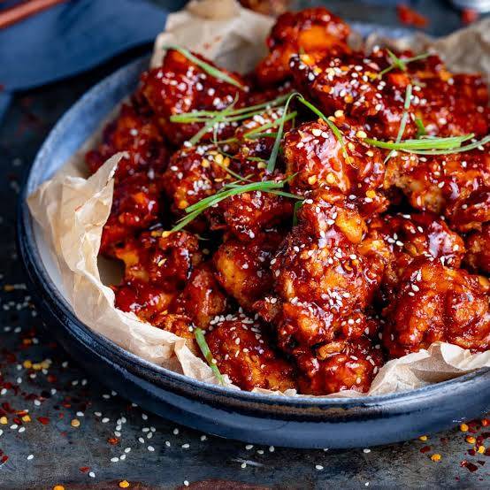 Spicy Korean chicken