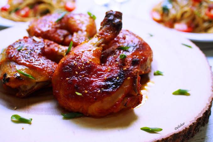 Korean roasted chicken