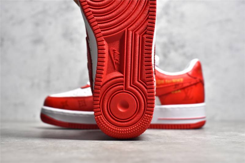 Louis Vuitton Nike Air Force 1 Low
By Virgil Abloh White Red
