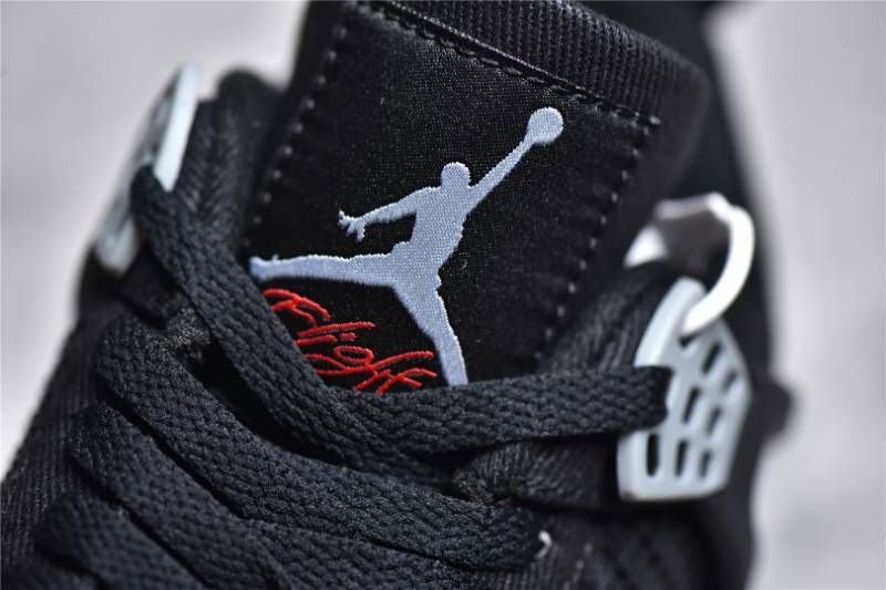 Jordan 4 Retro SE Black Canvas