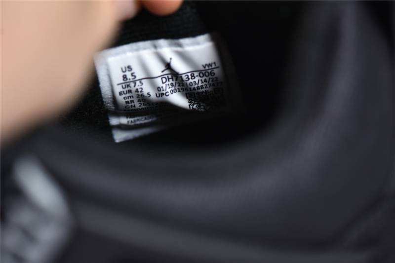 Jordan 4 Retro SE Black Canvas