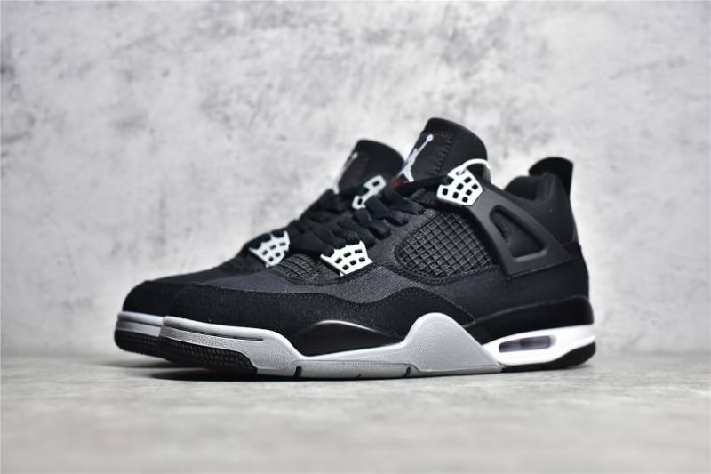 Jordan 4 Retro SE Black Canvas