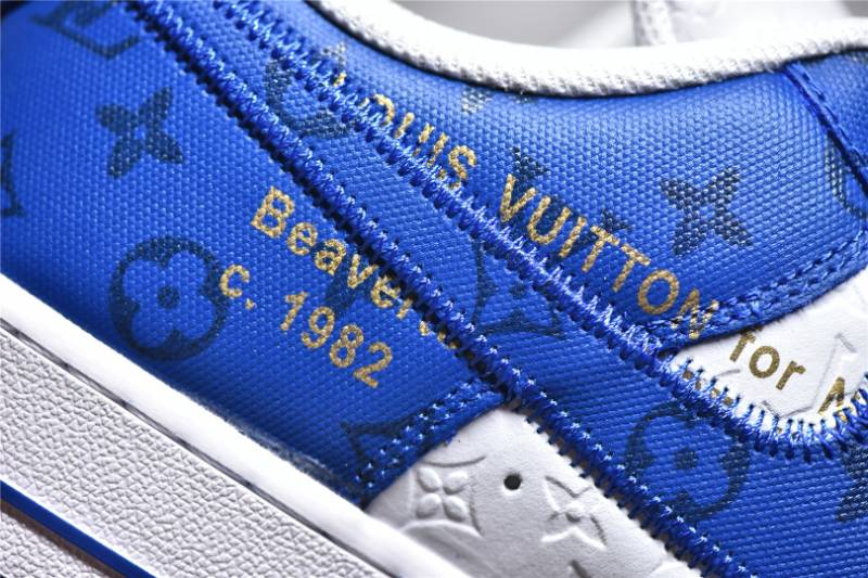 Louis Vuitton Nike Air Force 1 Low
By Virgil Abloh White Royal