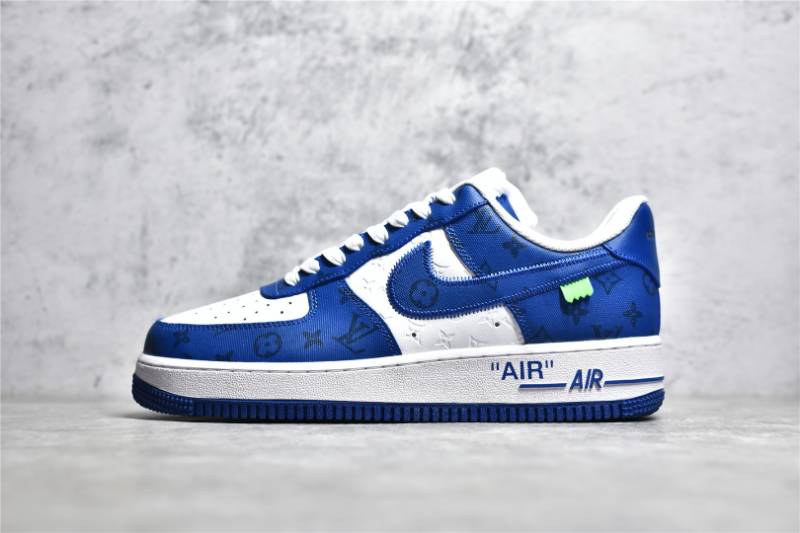 Louis Vuitton Nike Air Force 1 Low
By Virgil Abloh White Royal