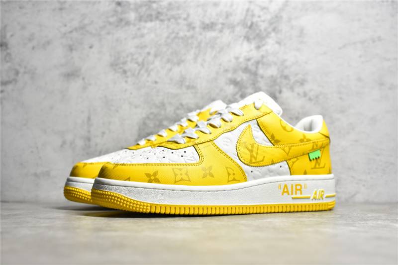 Louis Vuitton Nike Air Force 1 Low
By Virgil Abloh Yellowl