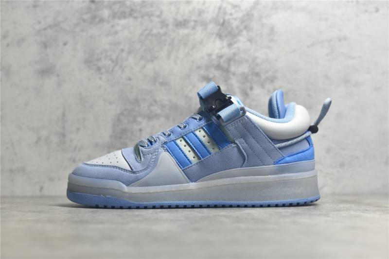 Adidas Forum Buckle Low Blue Tint X Bad Bunny