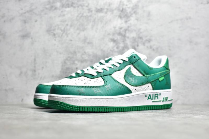 Louis Vuitton Nike Air Force 1 Low
By Virgil Abloh White Green