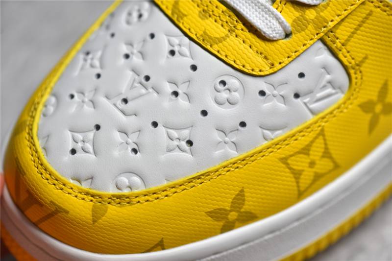 Louis Vuitton Nike Air Force 1 Low
By Virgil Abloh Yellowl