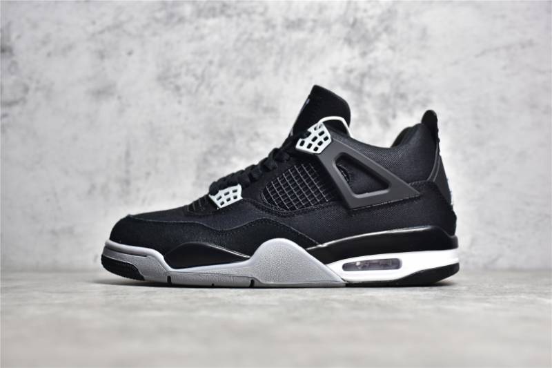 Jordan 4 Retro SE Black Canvas