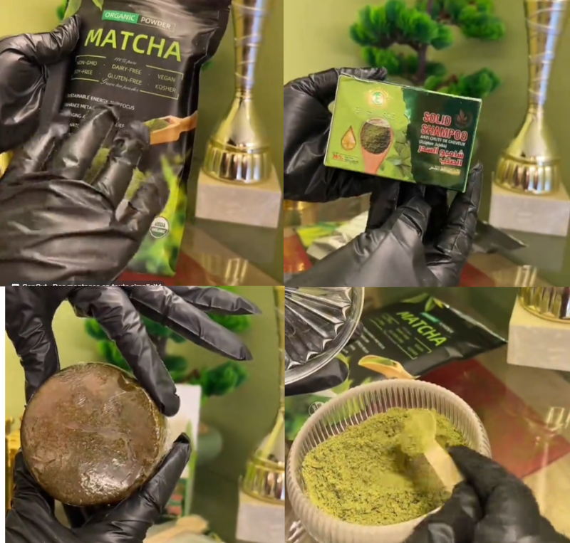 PACK MATCHA BY ORGANIC POWDER + SAVONETTE DE SIDRE 100% NATUREL
