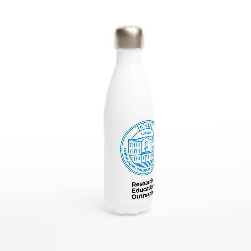 White 17oz Water Bottle - CCA