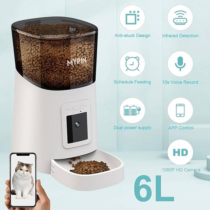 Alimentador automático para mascotas