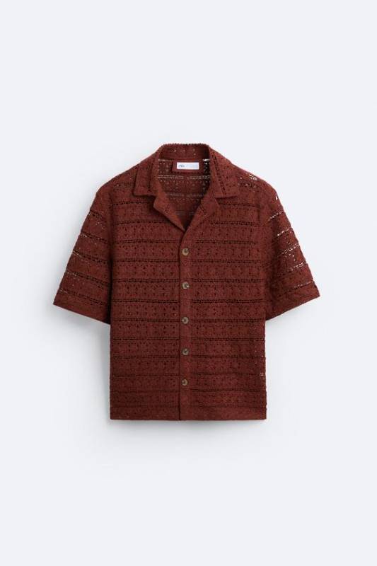 Áo sơ mi cộc tay Zara 7200/451