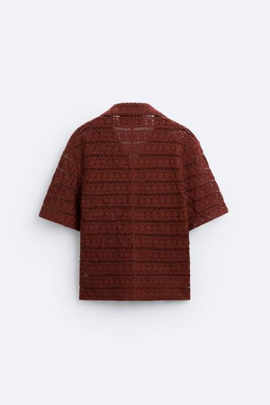 Áo sơ mi cộc tay Zara 7200/451