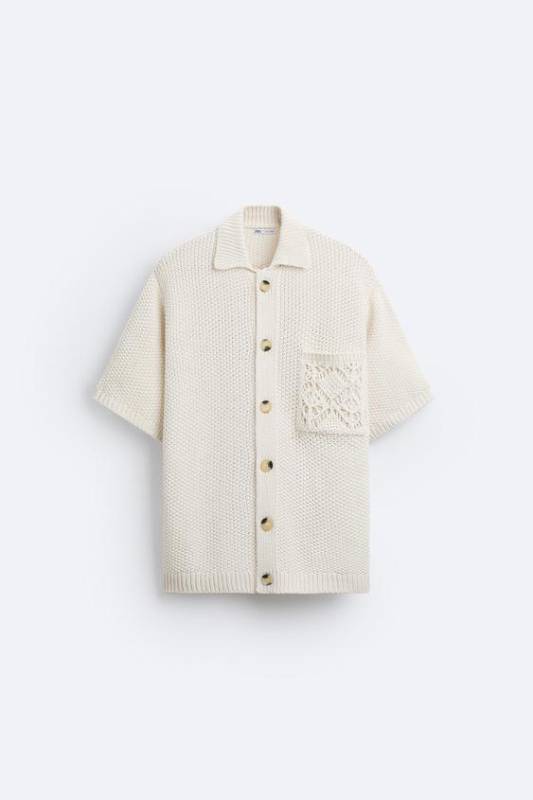 Áo sơ mi cộc tay Zara 3991/403