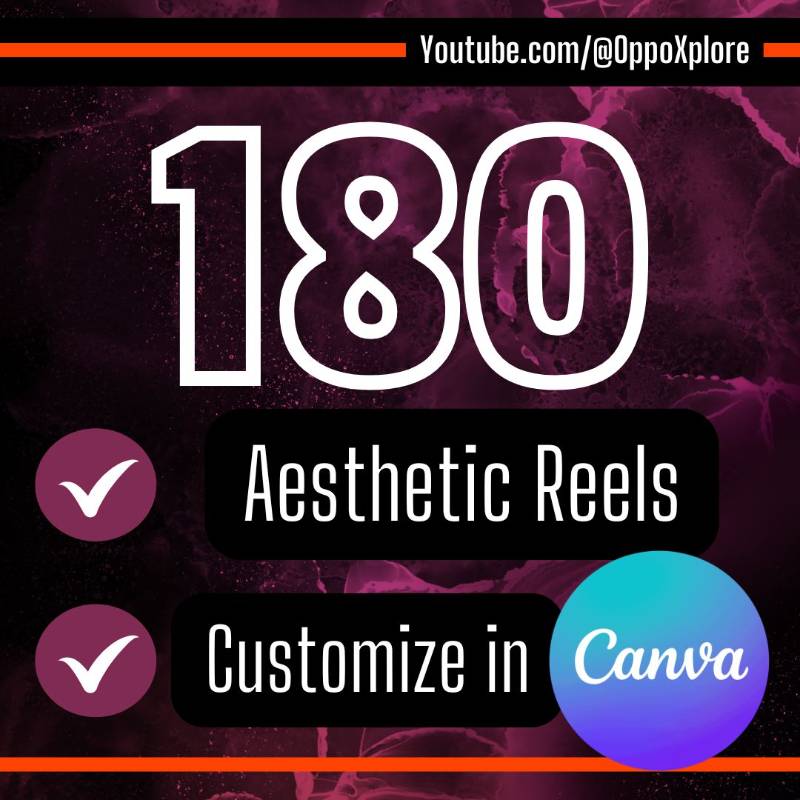 180 Aesthetic Reels