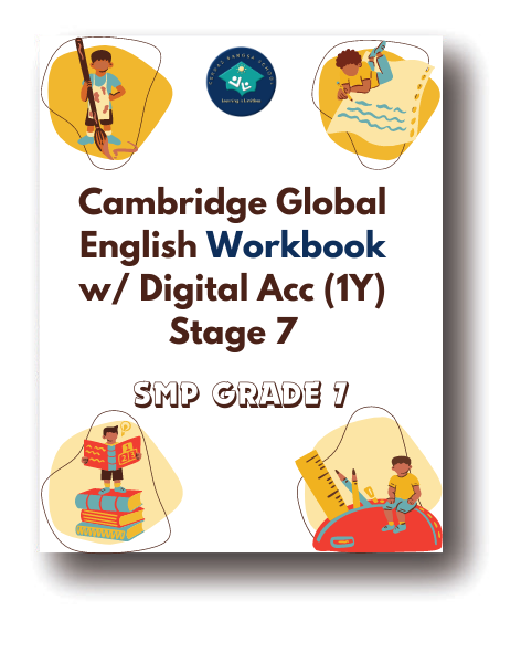 Cambridge Global English Workbook w/ Digital Acc (1Y) Stage 7 -- SMP Kurikulum Singapore Grade 7 -- Rp. 264.000