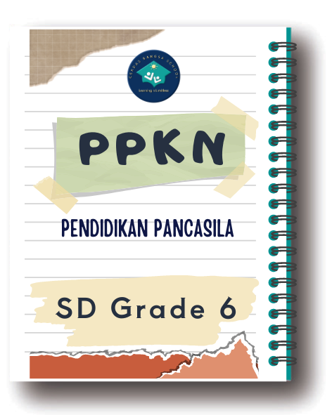PPKN (Pendidikan Pancasila) -- SD Grade 6 -- Rp. 115.000