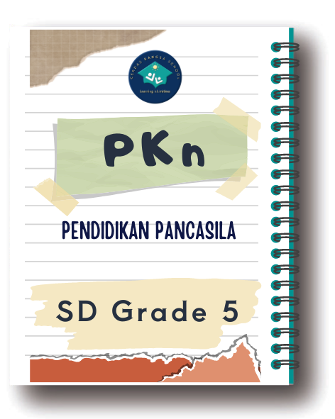 PKn (Pendidikan Pancasila) -- SD Grade 5 -- Rp. 128.000