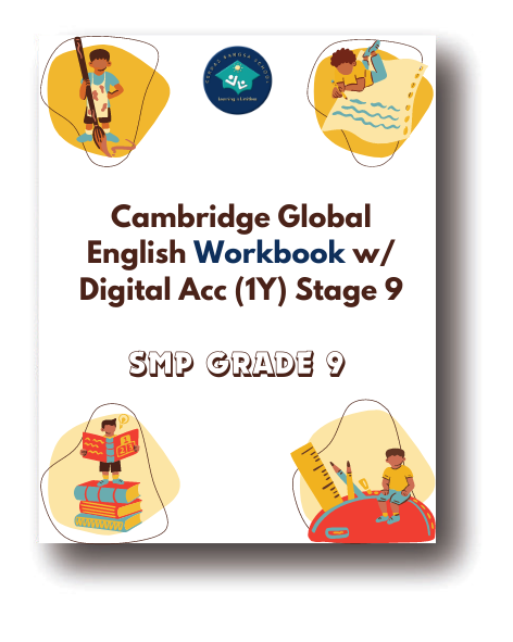 Cambridge Global English Workbook w/ Digital Acc (1Y) Stage 9 -- SMP Kurikulum Singapore Grade 9 -- Rp. 264.000