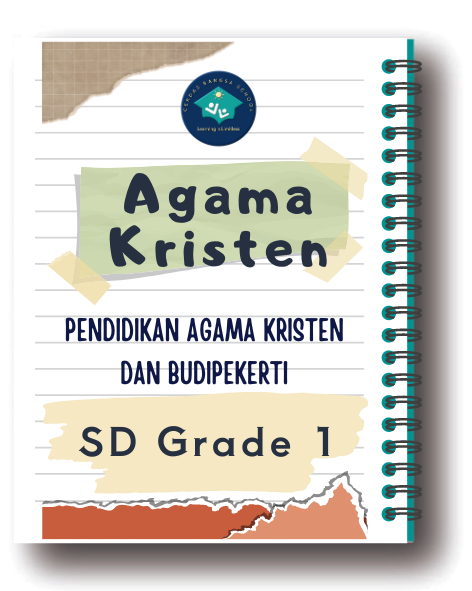 Pendidikan Agama Kristen dan Budi Pekerti -- SD Grade 1 -- Rp. 88.500