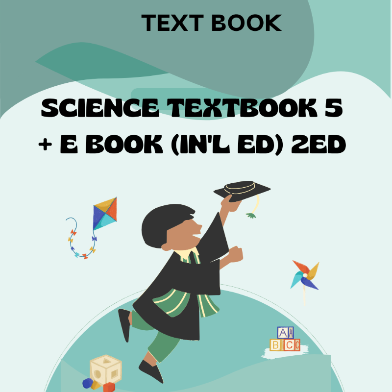 Science Textbook 5 + E Book (in'l Ed) 2ED-- SD Kurikulum Singapore Grade 5 -- Rp. 267.000