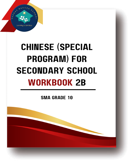 Chinese (Special Program) for Secondary School Workbook 2B -- SMA Kurikulum Singapore Grade 10 -- Rp. 164.000