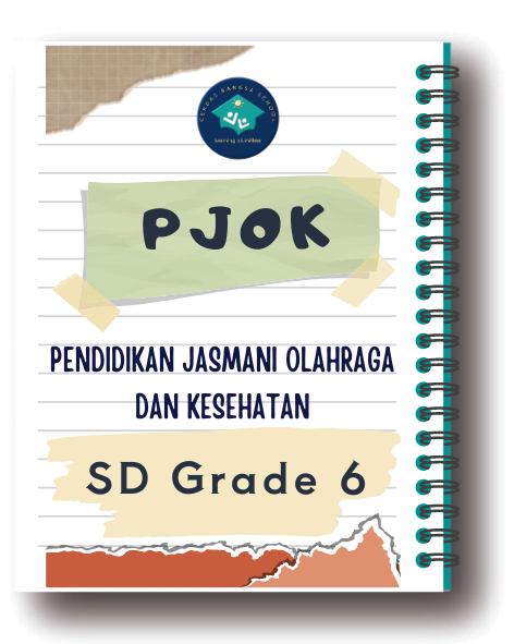 PJOK (Pendidikan Jasmani Olahraga dan Kesehatan) -- SD Grade 6 -- Rp. 104.000