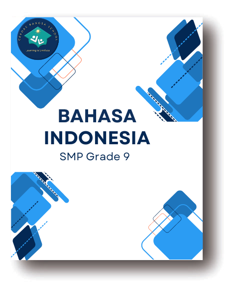 Bahasa Indonesia -- SMP Grade 9 -- Rp. 122.000