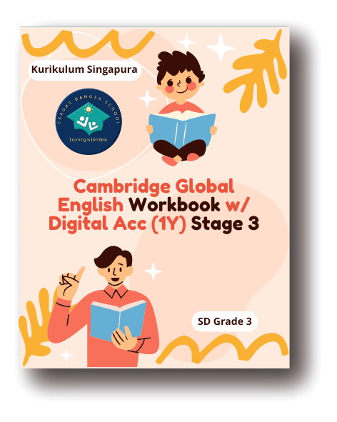 Cambridge Global English Workbook w/ Digital Acc (1Y) Stage 3 -- SD Kurikulum Singapore Grade 3 -- Rp. 195.000