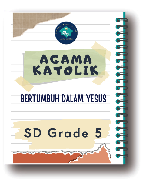 Pendidikan Agama Katolik (Bertumbuh dalam Yesus) -- SD Grade 5 -- Rp. 83.300